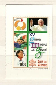 S33824 VATICAN MNH 2000 World Youth Day 1V S-A From Self-Adhesive Booklet - Picture 1 of 1