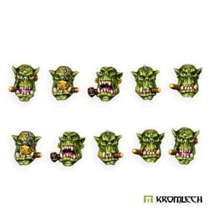 CABEZAS DE ORCO KROMLECH CON CIGARROS - Imagen 1 de 2