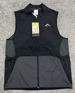 Nike Men’s Trail Aireez Running Packable Vest- Black- FN4004 010 - Small (S) - Picture 1 of 18