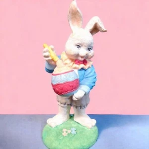 Bunny With Easter Egg Figurine - Picture 1 of 5