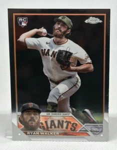 Ryan Walker 2023 Topps Chrome Update #USC 9 RC San Francisco Giants - Picture 1 of 2