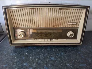 Vintage Schaub Lorenz Goldy 10 Type 27110 Radio 1961 Tested Working - Picture 1 of 5