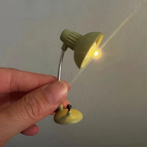 1/6 Scale Dollhouse Miniatures Uncolored Desk Lamp Light White Model Accessories - Picture 1 of 9