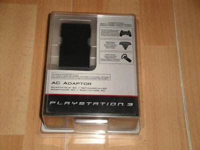 AC ADAPTOR ORIGINAL DE SONY PARA LA SONY PLAY STATION 3 PS3 NUEVO PRECINTADO - Imagen 1 de 2
