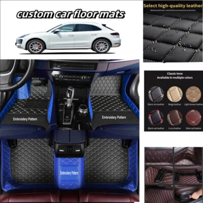 For Lincoln MKC MKT MKS MKZ MKX Waterproof Luxury Custom Liners Car Floor Mats - Image 1 of 4