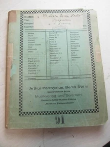 Old Scores For Large Orchestra We Hear Walter Kollo 30 Parts Orchestra Folder - Picture 1 of 7