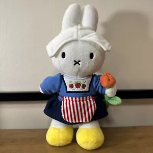 Nijntje Miffy Bunny Rabbit as Dutch Girl Tulip Plush Stuffed Animal Toy Doll - Picture 1 of 6