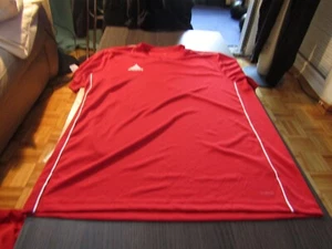 Adidas Core 18 JSY CV3452 football jersey Mens T-Shirt  Training  CORE18 Large - Picture 1 of 8