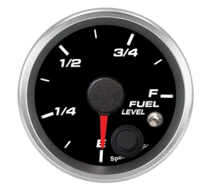 Speedhut 2-1/16" (52mm) Programmable Fuel Level Gauge with Warning Light - Picture 1 of 6