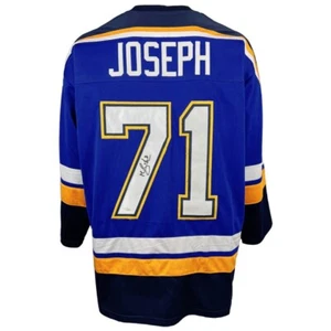 Mathieu Joseph autographed signed jersey NHL St. Louis Blues JSA COA - Picture 1 of 4