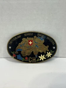 Switzerland Shweiz Suisse Svizzera CH Car Badge - Picture 1 of 5