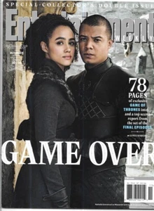 Entertainment Weekly Game Of Thrones #10/16 Game Over Missandei Grey Worm - Imagen 1 de 5