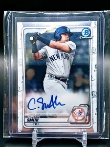 2020 Bowman Chrom Perspektiven Auto Canaan Smith-Njigba Canaan Smith #CPA-CS Auto - Bild 1 von 2