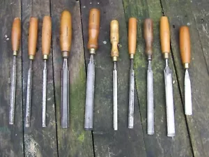 carving chisels/gouges/vintage chisels/vintage tools - Picture 1 of 4