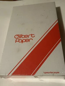 Gilbert 8.5” X 14” Paper Bond White Cockle Finish 500 Sheets 20lbs NOS - Picture 1 of 6