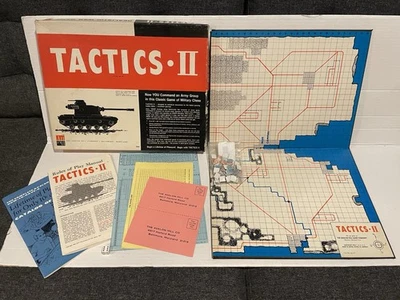 Tactics II Juego de Mesa Avalon Hill 502 Principiante Juego de Guerra Completo 1961 ¡Bonito! Foto 1 de 4