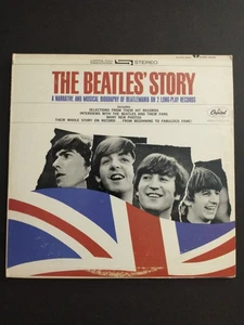 1964 OG Dbl LP THE BEATLES' STORY Narrative & Musical Bio of BEATLEMANIA Capitol - Picture 1 of 13
