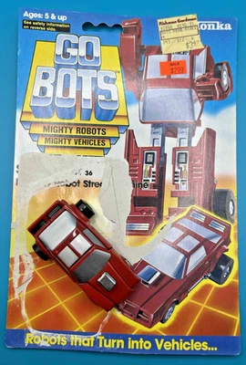 Vintage Gobots 1985 GoBots Street Heat Original MR-43 Full Cardback High grade - Image 1 of 3