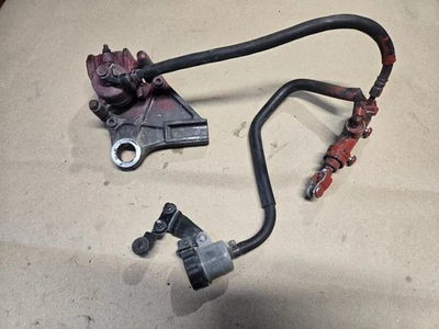 2007 07-08 2008 Kawasaki ZX6R Ninja ZX6 pinza de freno trasera cilindro maestro #124 Foto 1 de 4