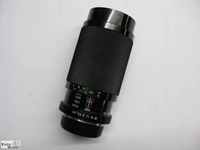 Zoom + Macro 1:4 Objetivo Soligor MC 4,5/80-200 Mm Multicapa Contax / Yashica - Imagen 1 de 4