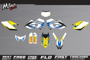 Graphics Kit Husaberg FE 2001 2002 2003 2004 2005 Premium Decals Stickers Design - Picture 1 of 7