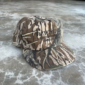 De colección Años 90 Mossy Roble Soporte Camuflaje Camionero SnapBack Sombrero Caza Winchester - Imagen 1 de 7