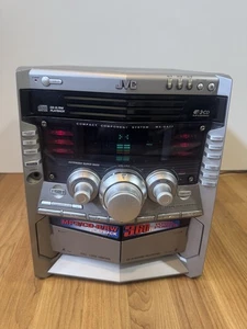 JVC MX-GA77 360W 3 CD Changer Dual Cassette Player AM/FM Stereo Unit Only Part - Picture 1 of 8