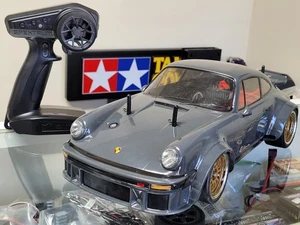 Built Tamiya 1/10 R/C Porsche Turbo RSR TYPE 934 with TA-02 Chassis Spektrum - Picture 1 of 24