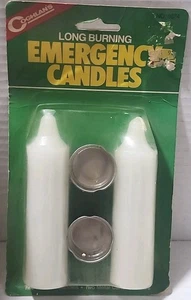 Coghlan's Notfallkerzen 2er Pack Metallhalter brennt 8-10 Stunden Überleben (LBHT) - Bild 1 von 4