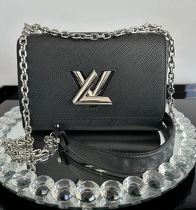 LOUIS VUITTON Twist MM Epi Leder Schultertasche schwarz Tasche Handtasche - Bild 1 von 23