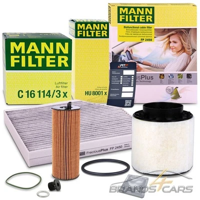 MANN-FILTER INSPEKTIONSPAKET FILTERSATZ A FÜR AUDI Q5 8R 3.0 TDI - Bild 1 von 4