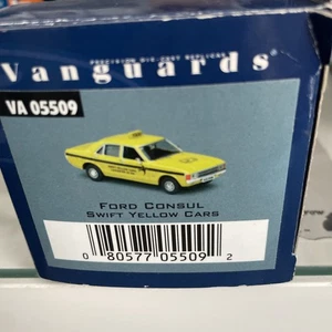 Vanguards Die-Cast Replica - VA05509 - 1:43 - Ford Consul Swift Yellow Cars - Picture 1 of 2