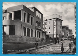 Catanzaro Via Francesco Acri Foto FG cartolina vintage postcard postkarte MA1611 - Imagen 1 de 2