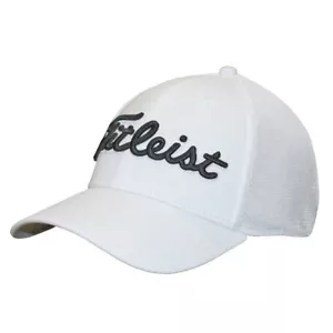 Titleist Golf Tour Sports Mesh Fitted Hat NEW - Picture 1 of 12