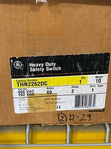 GENERAL ELECTRIC THN2262DC SAFETY SWITCH 60A - Picture 1 of 1