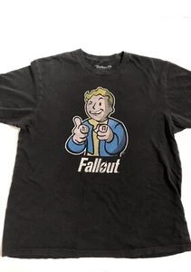 Bethesda Fallout Vault Boy T Shirt Size Large Video Games Mascot - Picture 1 of 5