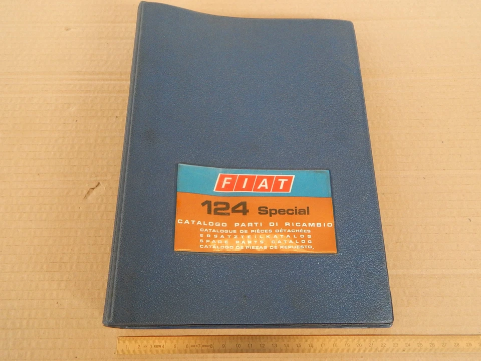 MANUALE CATALOGO PARTI DI RICAMBIO ORIGINALE CARROZZERIA FIAT 124 1972 - Immagine 1 di 1