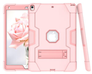 Shockproof Heavy Duty Hard Case Stand Cover for iPad 9th 10.2" Pro 9.7 Air Mini