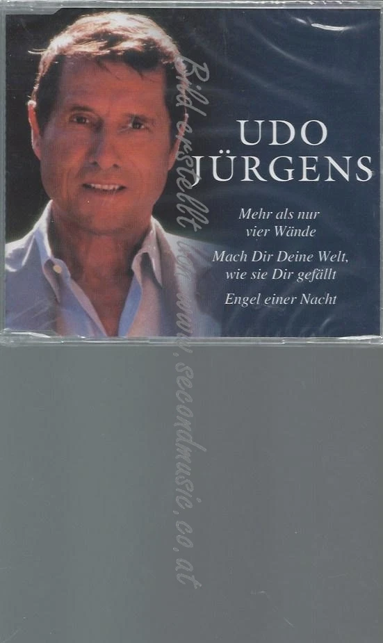 CD--UDO JÜRGENS--MEHR ALS NUR VIER WÄNDE -X1+1-SINGLE - Bild 1 von 1