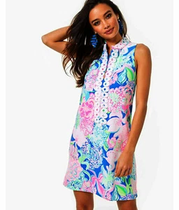 178 $ Neu mit Etikett Gr. 6 Lilly Pulitzer Jane Damenkleid Etuikleid ""Peony for Your Thoughts" - Bild 1 von 8