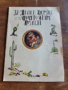 Koch Christliche Schule 50er Jahre Indianer Version 23. Psalmheft "Hirtenhäuptling" - Bild 1 von 3