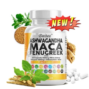 Ashwagandha Maca Bockshornklee hohe Ausdauer, harmlos, Powerenergie, sexuelle Gesundheit - Bild 1 von 10