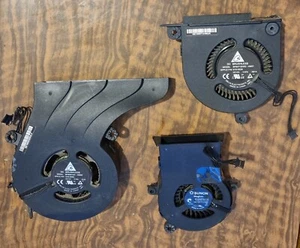 Genuine A1311 2009 21.5 iMac CPU and Thermal Sensor Cooling Fan FULL KIT SET - Picture 1 of 1