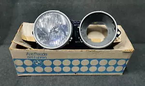 BMW E12 5 Series 1972 - 1981 Hella headlight Left Driver Euro Genuine New - Picture 1 of 16