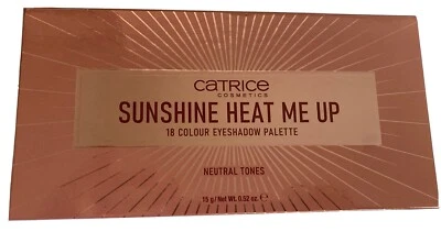 Catrice SUNSHINE HEAT ME UP 18 Colour Eyeshadow Lidschatten Palette 15g - Bild 1 von 3