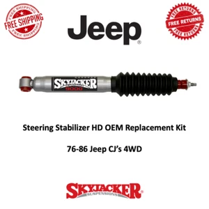 Skyjacker Steering Stabilizer HD OEM Replacement Kit For 76-86 Jeep CJ 4WD #9001 - Picture 1 of 12