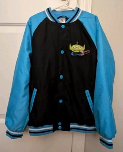 Disney Pixar's Toy Story Bomber Jacket Coat Aliens "Infinity & Beyond" Size 7/8 - Picture 1 of 5