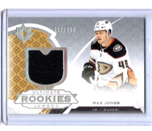 2019-20 Upper Deck Ultimate Collection Max Jones Rookie Jersey #'ed 137/399 - Picture 1 of 1