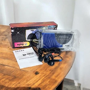 Kaito AM/FM Mini Transistor Radio w/Speaker NIB - Picture 1 of 3