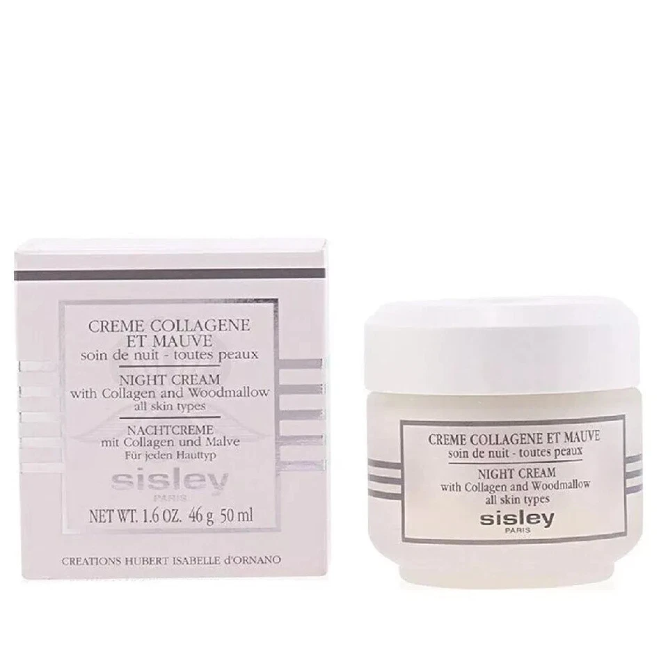 Sisley Night Cream with Collagen & Woodmallow 1.6 oz / 50 ml New In Retail Box - Image 1 of 2